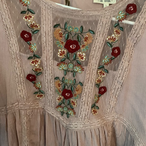 One loved babe size large mauve babydoll top - Picture 5 of 5